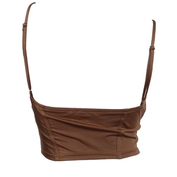 Zara Top- Brown - Picture 2 of 3